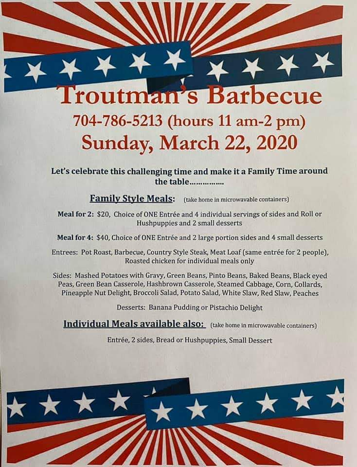 Menu Troutman's Bar-B-Q-4