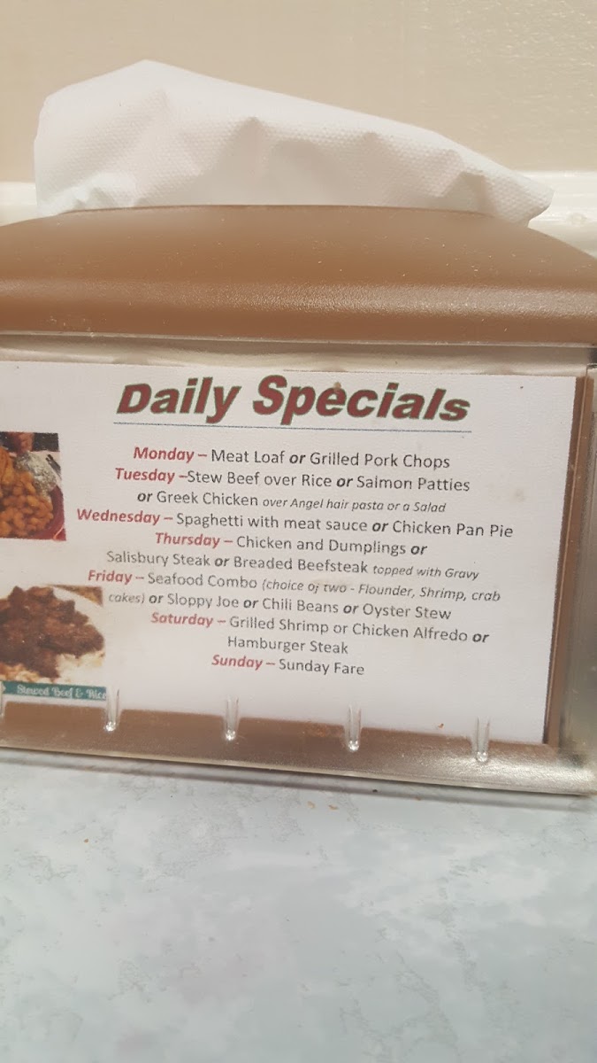 Menu Troutman's Bar-B-Q-5