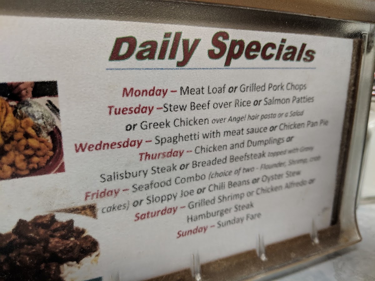 Menu Troutman's Bar-B-Q-7